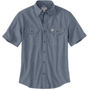 Carhartt Loose Fit Midweight Chambray Short-Sleeve Shirt Size L